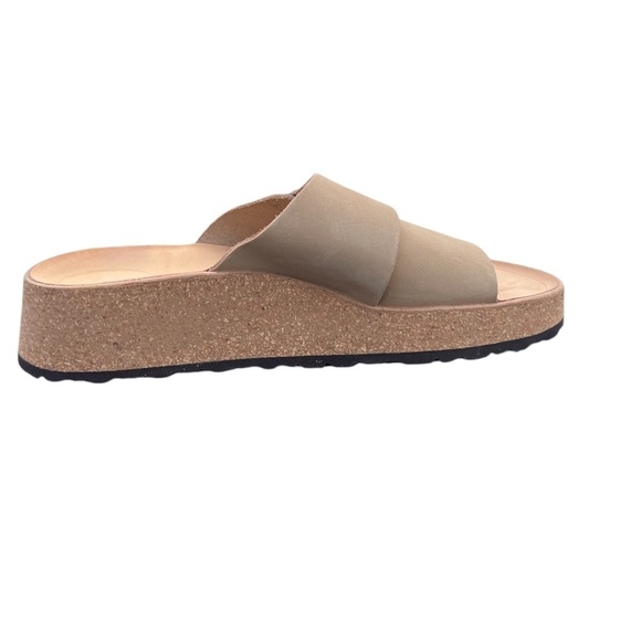 NWOT Birkenstock Women's Tan Papillio By Almina Platform Wedges Sandal, Size 7.5 - Picture 5 of 11